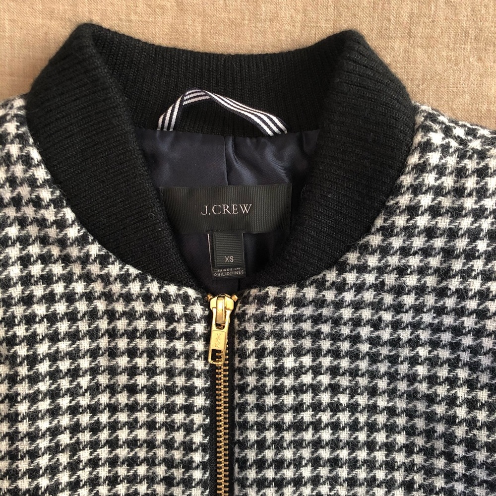 J•CREW | Houndstooth Wool Jacket - Picture 2 of 8